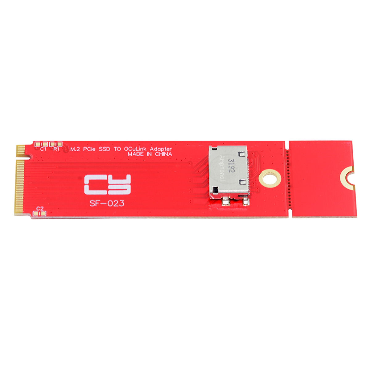 Chenyang PCI-E 3.0 M.2 M-key to Oculink SFF-8612 SFF-8611 Host Adapter for PCIe Nvme SSD 2260 2280 SF-023-2280MM