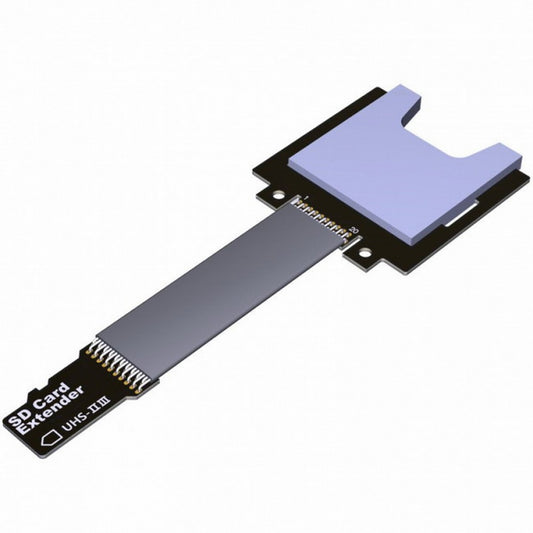 Chenyang TF Micro SD Male Extender to SD Female Card Extension Cable Adapter Flexible SD/SDHC/SDXC UHS-III UHS-3 EP-012-B34SF