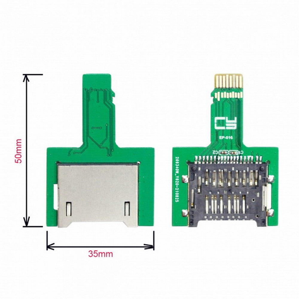 Chenyang TF Micro SD Male Extender to SD Card Female Extension Adapter PCBA SD/SDHC/SDXC UHS-III UHS-3 UHS-2 EP-016