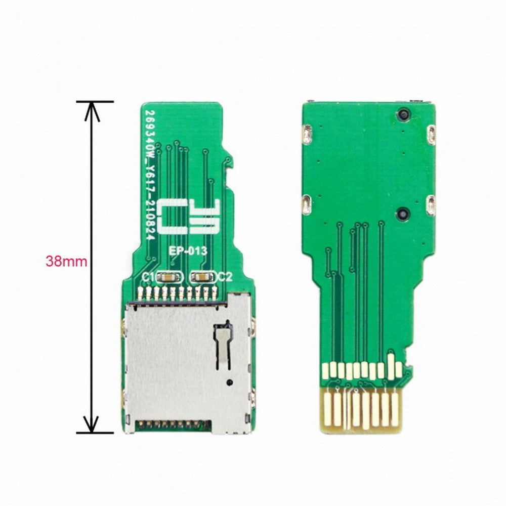 Chenyang TF Micro SD Male Extender to TF Card Female Extension Adapter PCBA SD/SDHC/SDXC UHS-III UHS-3 UHS-2 EP-013