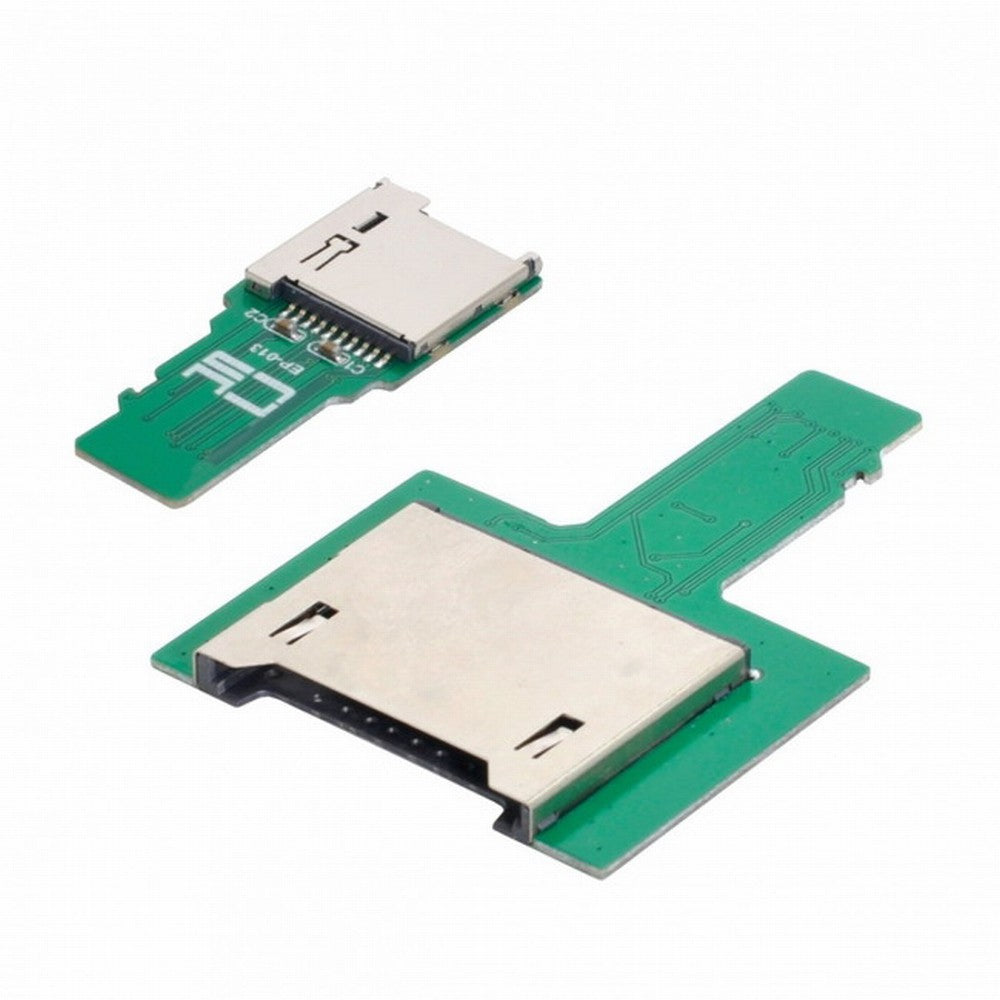 Chenyang 2pcs TF Micro SD Male Extender to SD Card Female Extension Adapter PCBA SD/SDHC/SDXC UHS-III UHS-3 UHS-2 EP-013+016