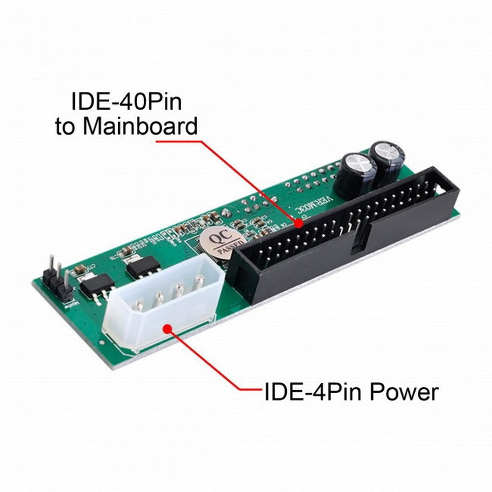 Chenyang SATA Disk to IDE/PATA 40Pin Motherboard Converter Adapter PCBA for Desktop 2.5 3.5" Hard Disk Drive EP-014