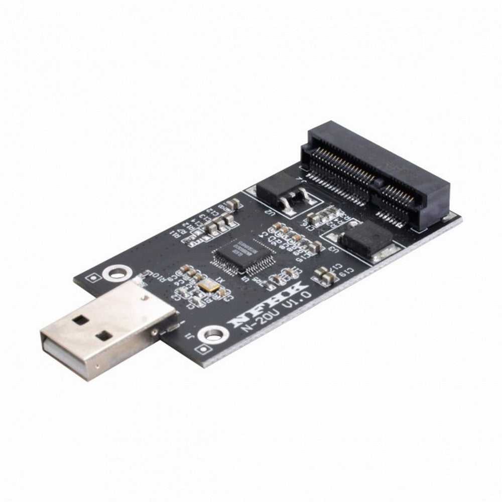 Chenyang Mini PCI-E mSATA to USB 2.0 External SSD PCBA Conveter Adapter Pen Driver Card without Case U2-008