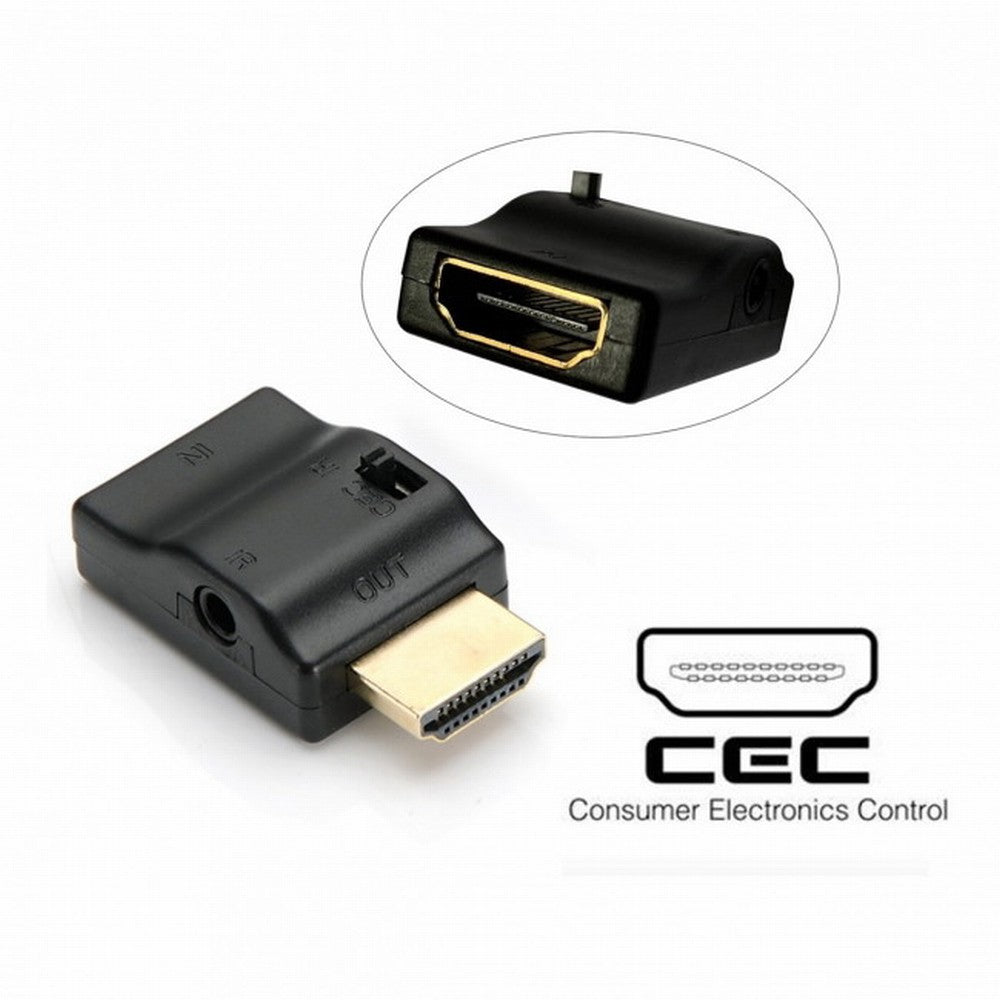 Chenyang Remote Controlled HDMI 2.0 IR Adapter with CEC ARC Function HDCP Compliant Support to Close CEC HD-007