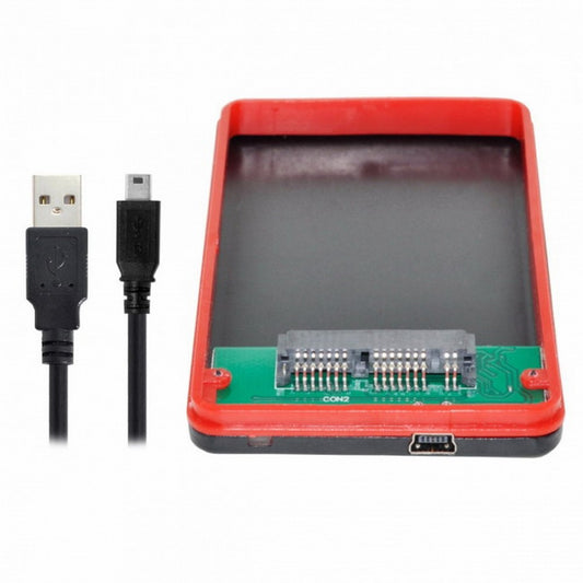 Chenyang USB2.0 480Mbps to 1.8 inch Micro SATA 16pin 7+9 SSD HDD External Hard Disk Enclosure U2-120