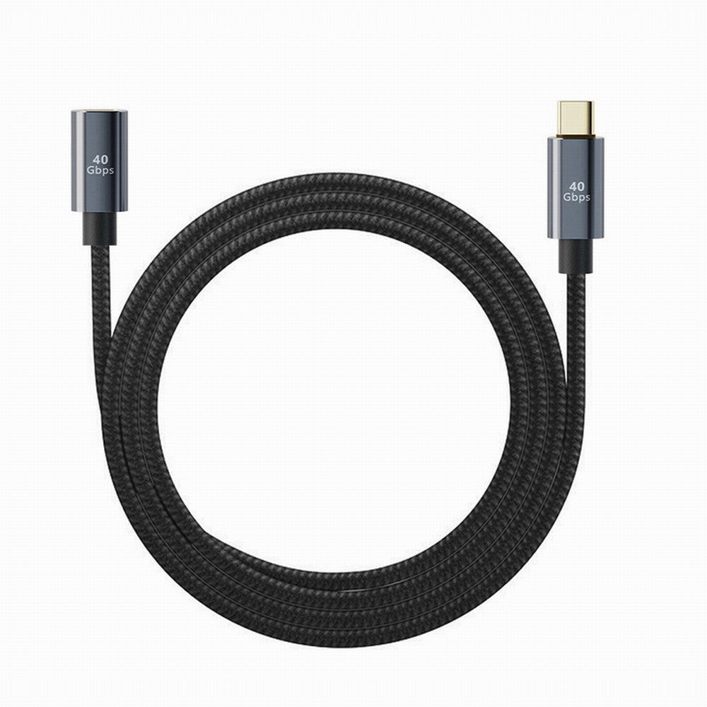 Chenyang USB4 Extension Cable Male to Female 40Gbps with 100W Charging and 8K@60Hz Compatible with Thunderbolt3/4 CC-UC-040