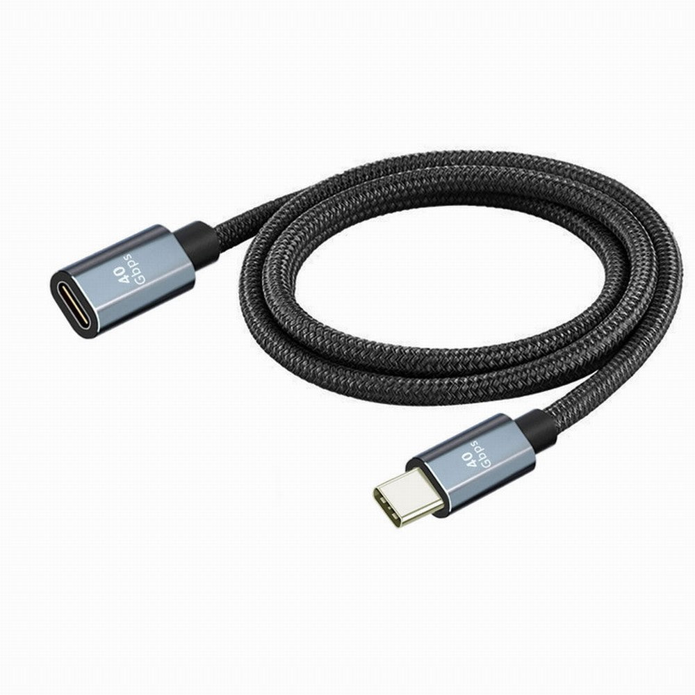 Chenyang USB4 Extension Cable Male to Female 40Gbps with 100W Charging and 8K@60Hz Compatible with Thunderbolt3/4 CC-UC-040