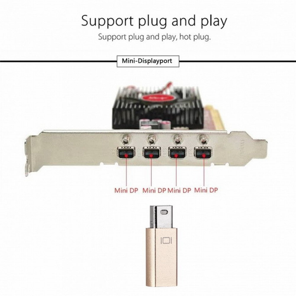 Chenyang CY Virtual Display Adapter Mini DP Displayport Dummy Plug Headless Ghost Display Emulator 2560x1600p@60Hz DP-064