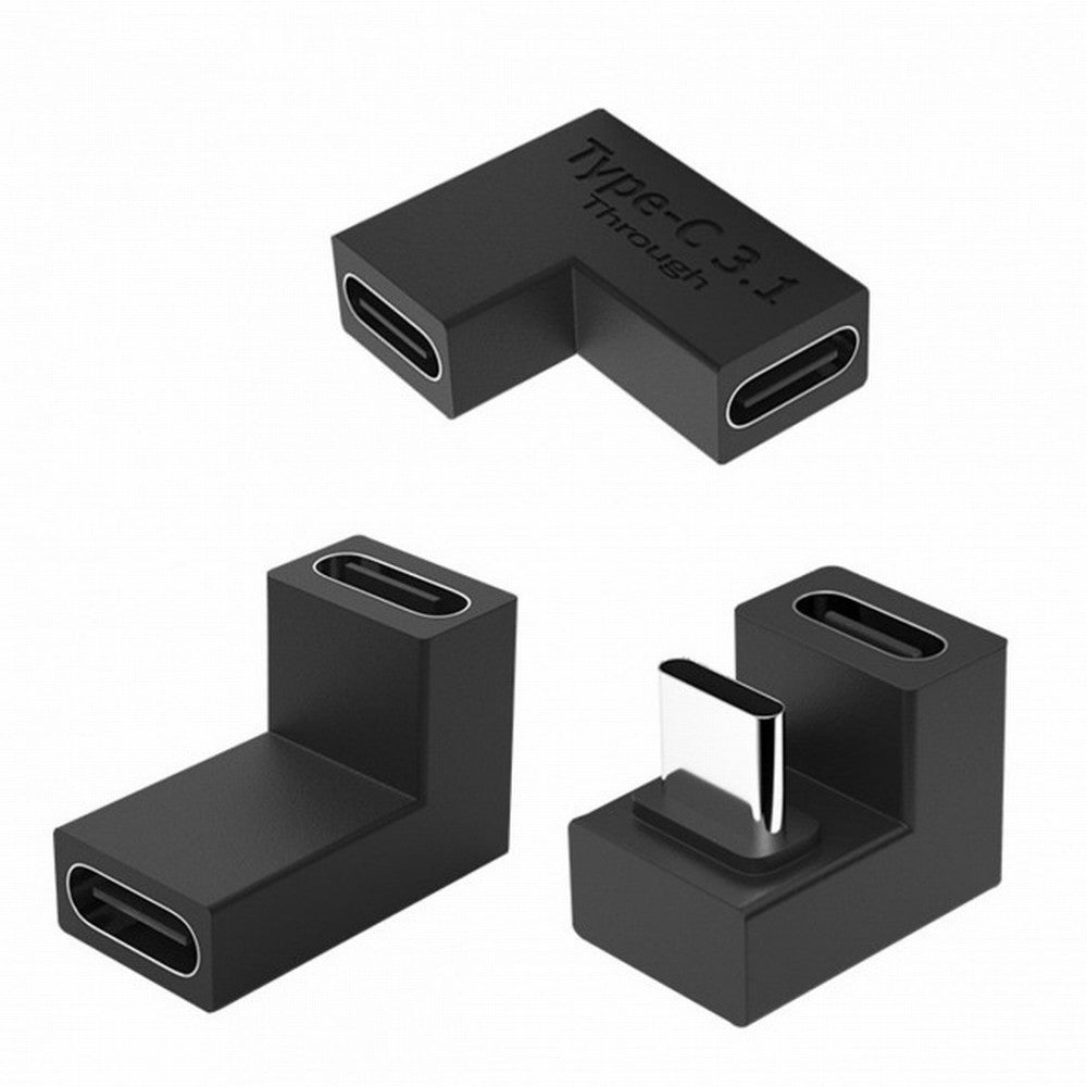 Chenyang 3pcs/lot USB 3.1 Type C Male Female to USB-C Female Power Data 10Gbps Adapter for NS Switch Phone UC-077