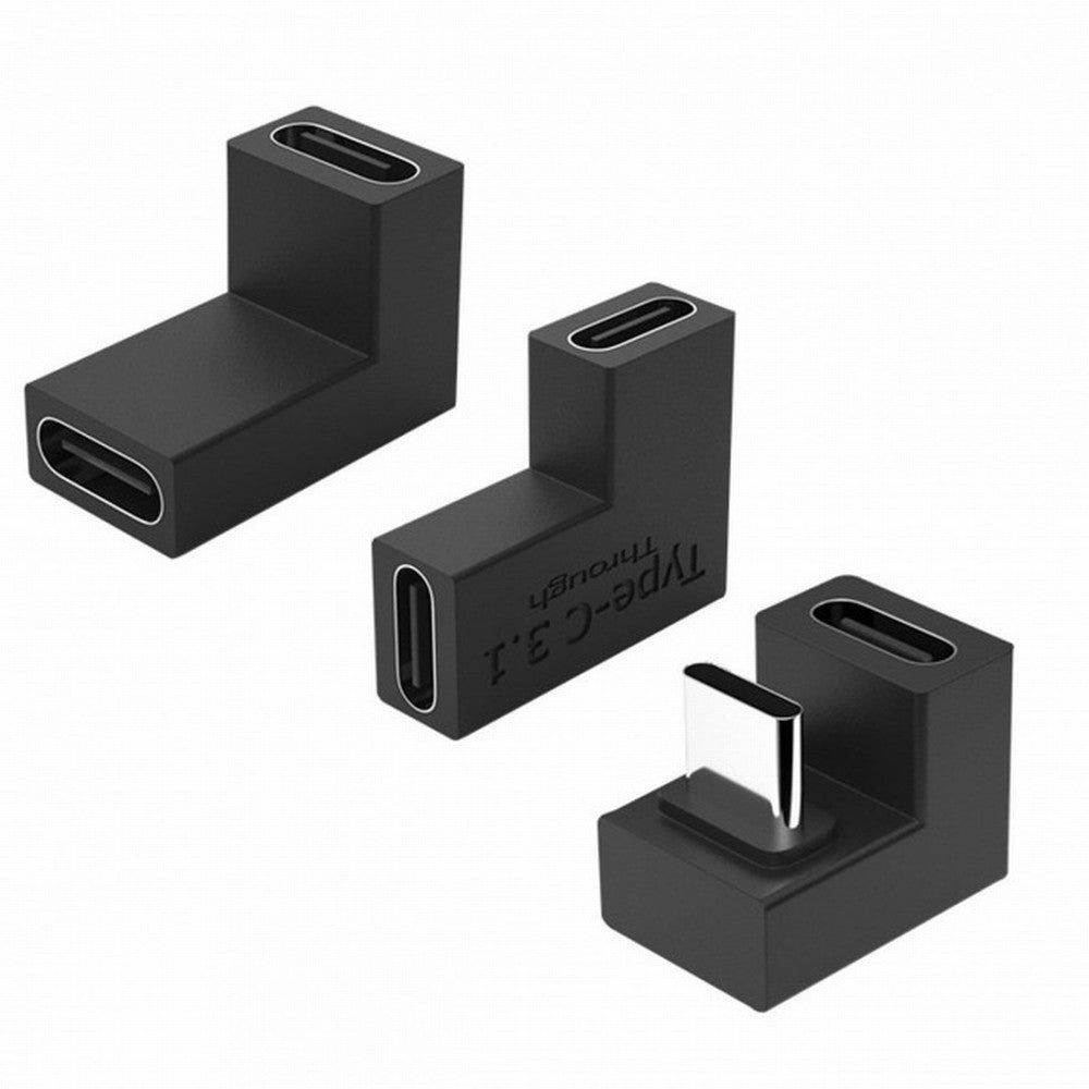 Chenyang 3pcs/lot USB 3.1 Type C Male Female to USB-C Female Power Data 10Gbps Adapter for NS Switch Phone UC-077