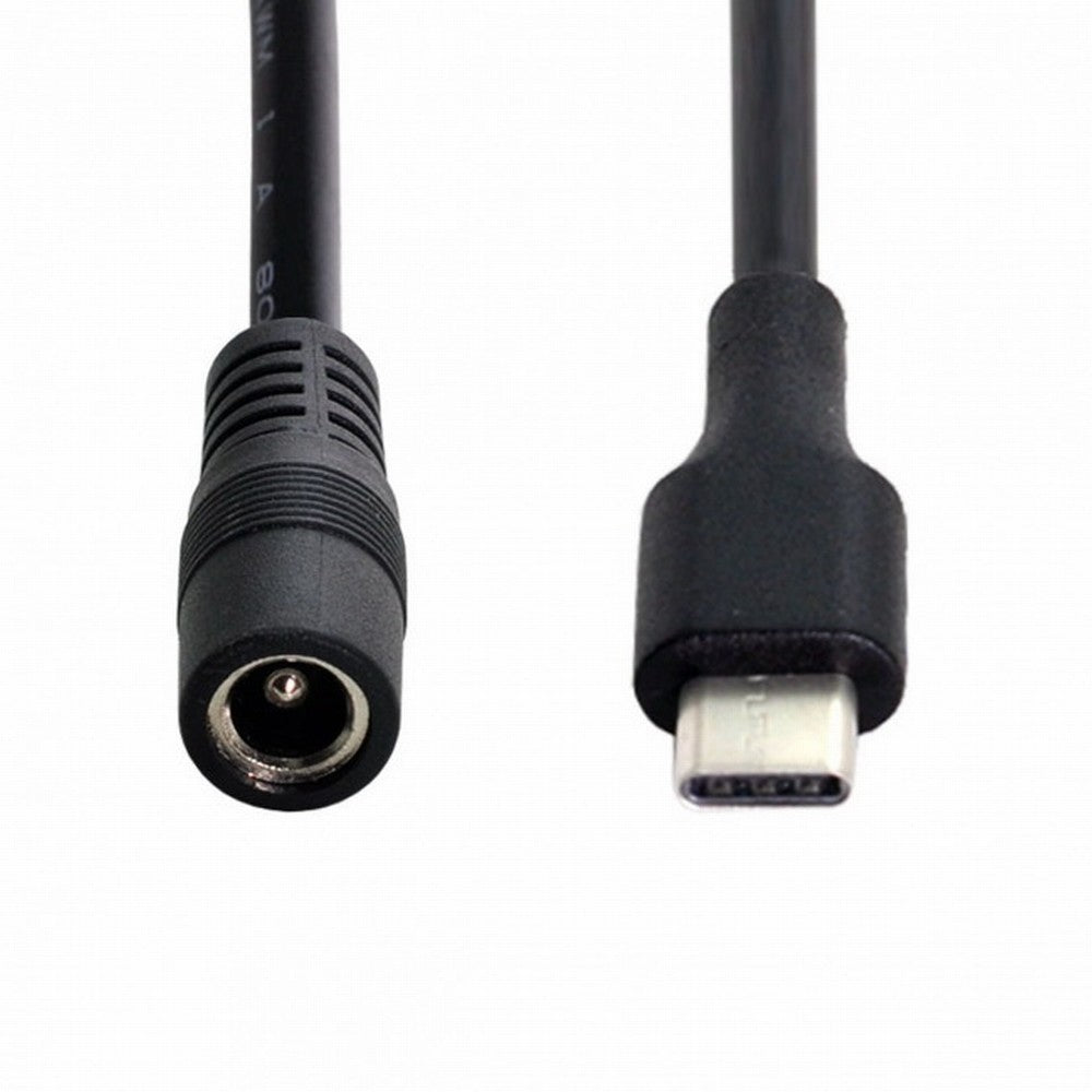 Chenyang USB 3.1 Type C USB-C to DC 5V 5.5*2.5mm Power Jack Extension Charge Cable for Cell Phone Tablet UC-093