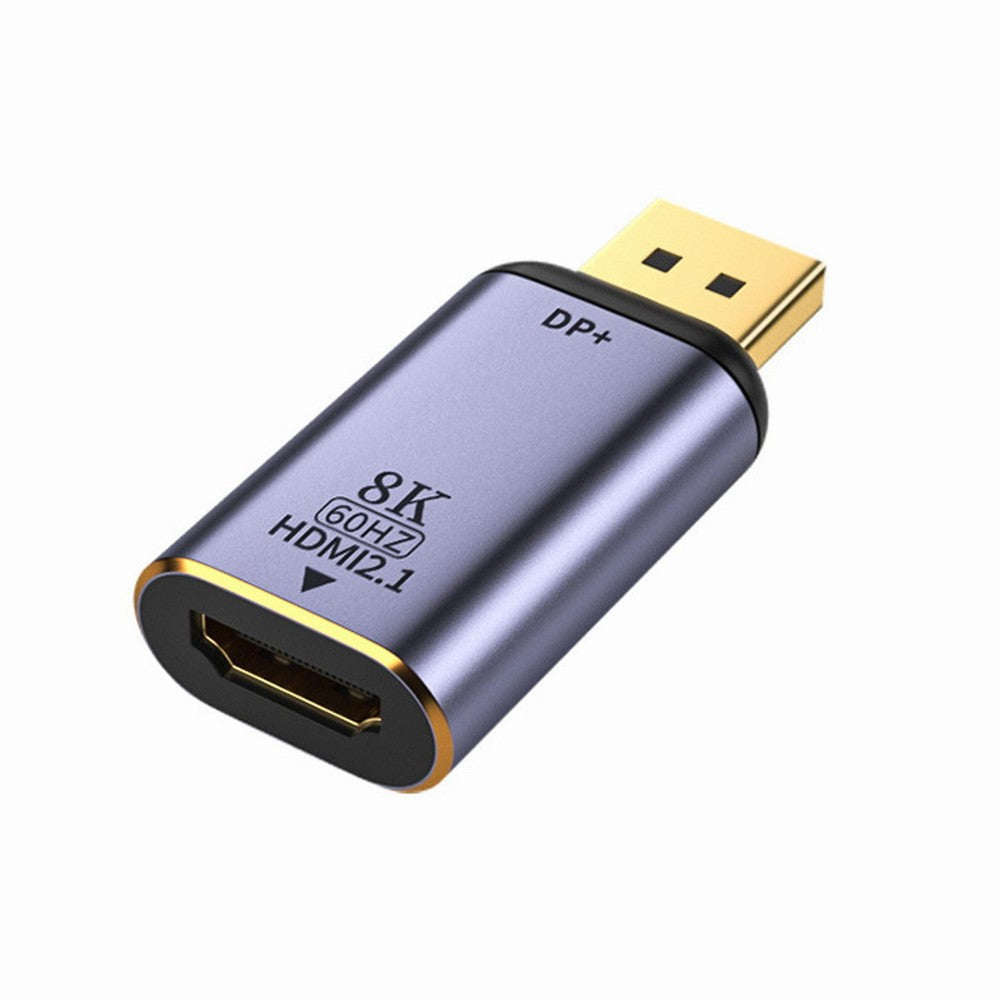 Chenyang DisplayPort 1.4 Source to HDMI 2.0 Display 8K 60hz UHD 4K DP to HDMI Male Monitor Adapter Connector DP-055-DPF