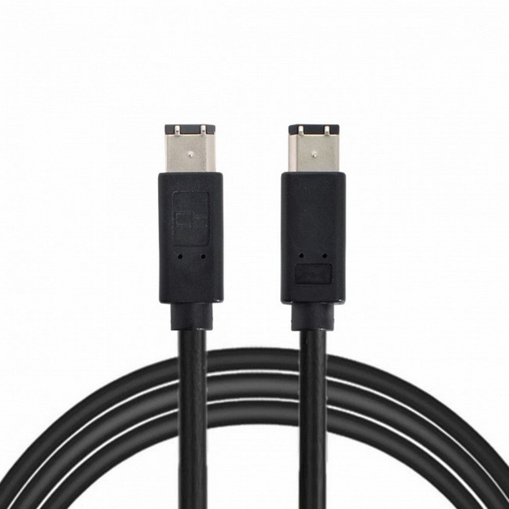 Chenyang 6 Pin to 6Pin FireWire 400 to FireWire 400 6-6 ilink Cable IEEE 1394 1.8m Black CA-017