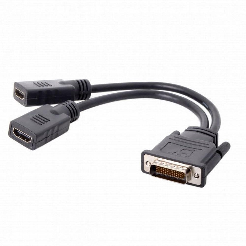 Chenyang DMS-59Pin Male to Dual HDMI 1.4 HDTV Female Splitter Extension Cable for PC Graphics Card DB-028