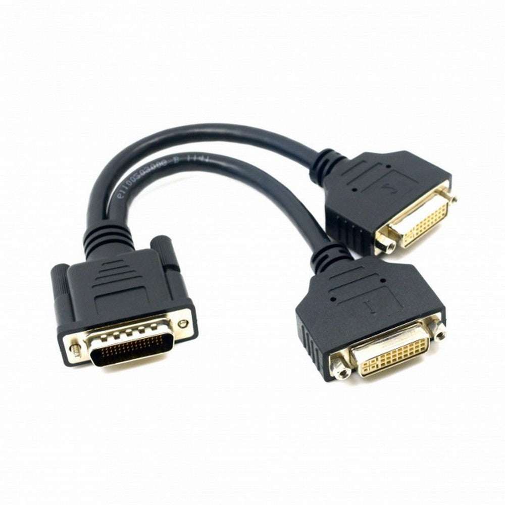 Chenyang DMS-59pin Male to Dual DVI 24+5 Female Female Splitter Extension Cable for Graphics Cards Monitor DB-033