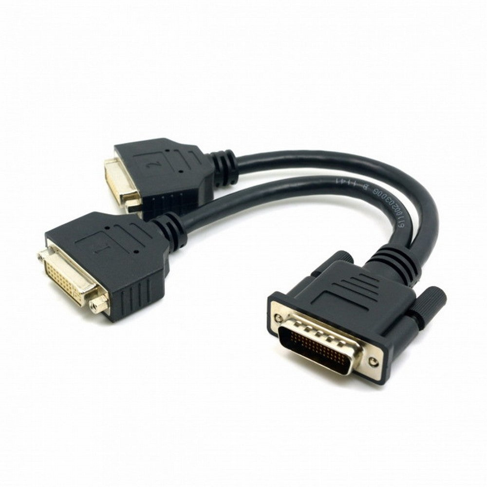 Chenyang DMS-59pin Male to Dual DVI 24+5 Female Female Splitter Extension Cable for Graphics Cards Monitor DB-033