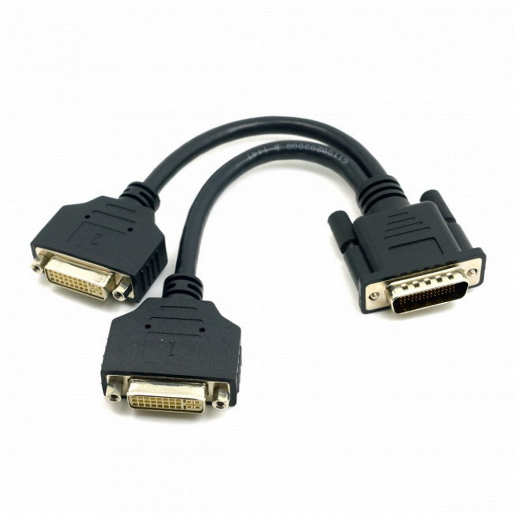 Chenyang DMS-59pin Male to Dual DVI 24+5 Female Female Splitter Extension Cable for Graphics Cards Monitor DB-033