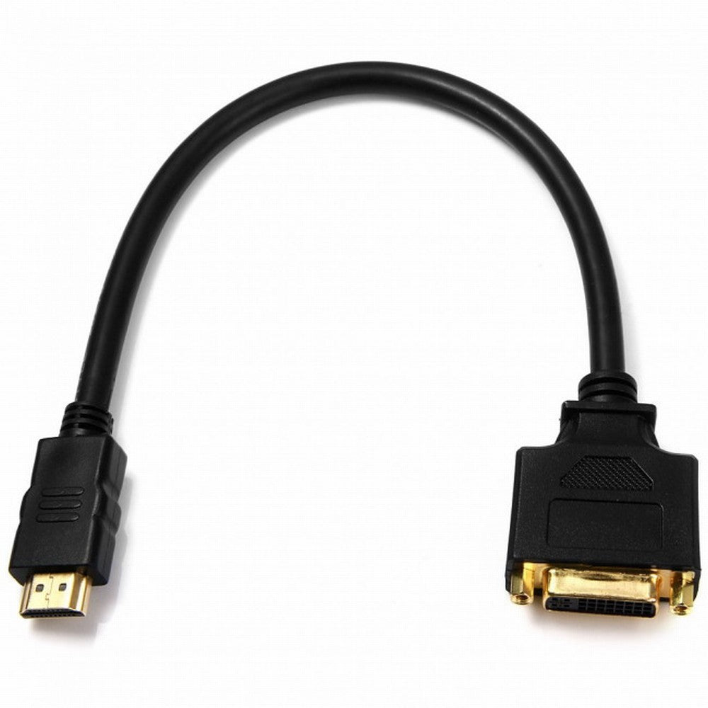 Chenyang DVI Female to HDMI Male Adapter Converter Cable For PC Laptop HDTV 10cm DB-038