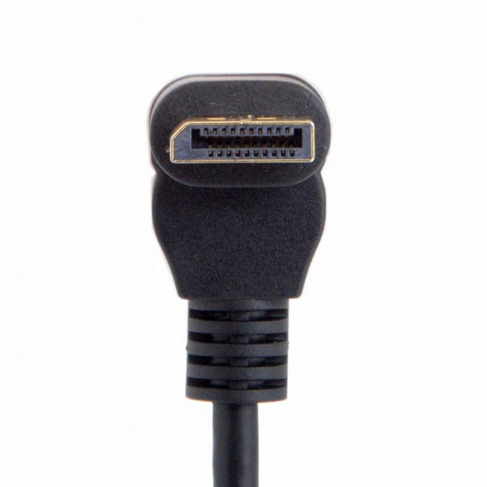 Chenyang DisplayPort Display Port Male to Female 90 Degree Up Angled Extension Cable DP-015-UP