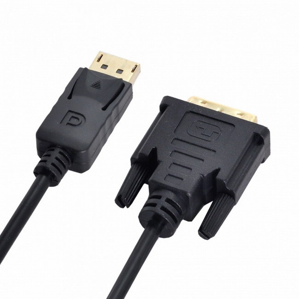 Chenyang DisplayPort DP Male Source to DVI Male Single Link Video Cable 6ft 1.8m for DVI monitor DP-029