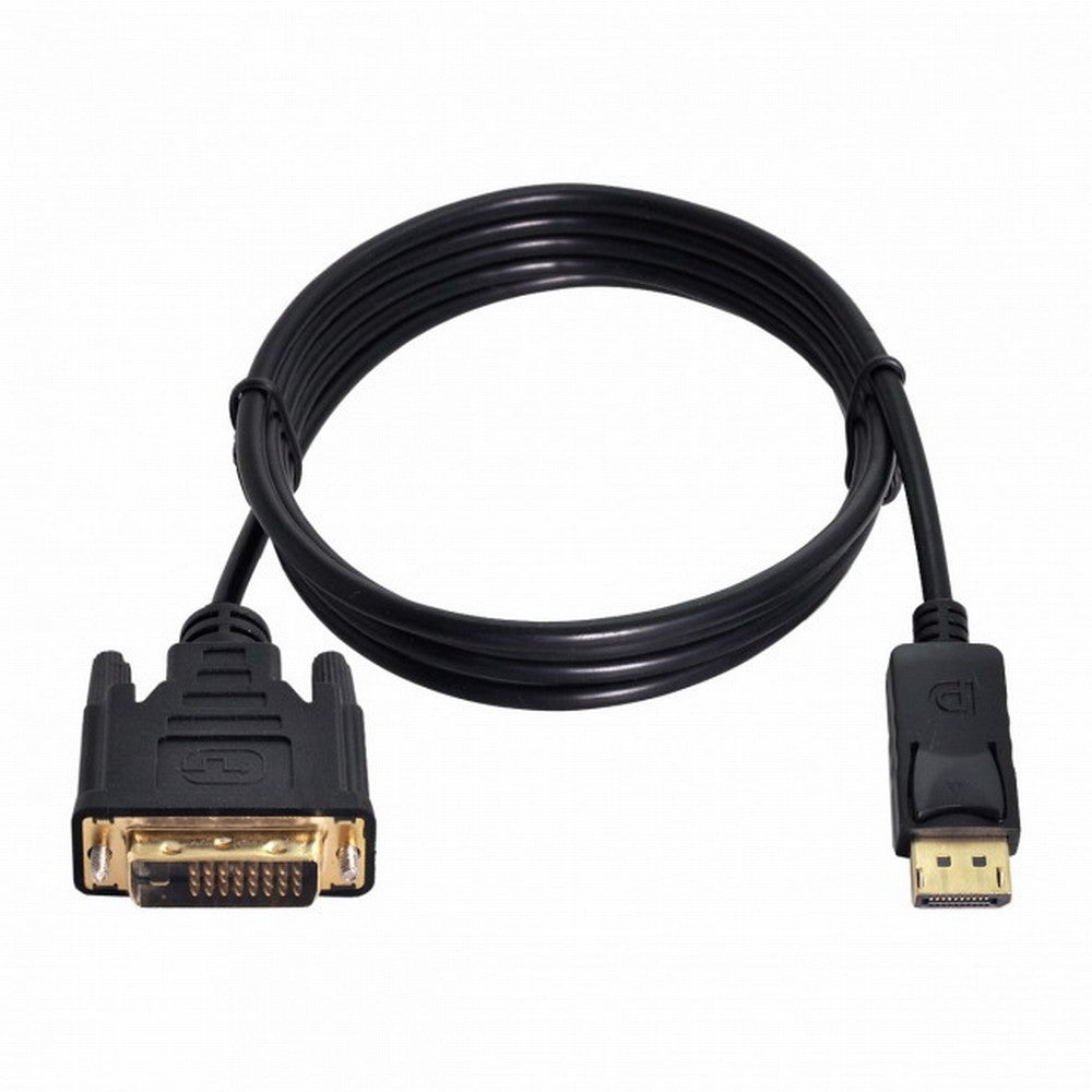 Chenyang DisplayPort DP Male Source to DVI Male Single Link Video Cable 6ft 1.8m for DVI monitor DP-029