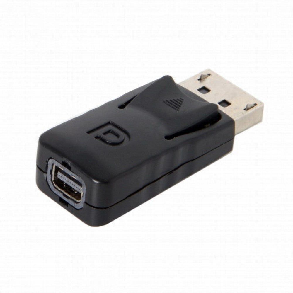 Chenyang Black DP DisplayPort Male to Mini DP DisplayPort Female Adapter for Displays HDTV Monitor DP-052-BK