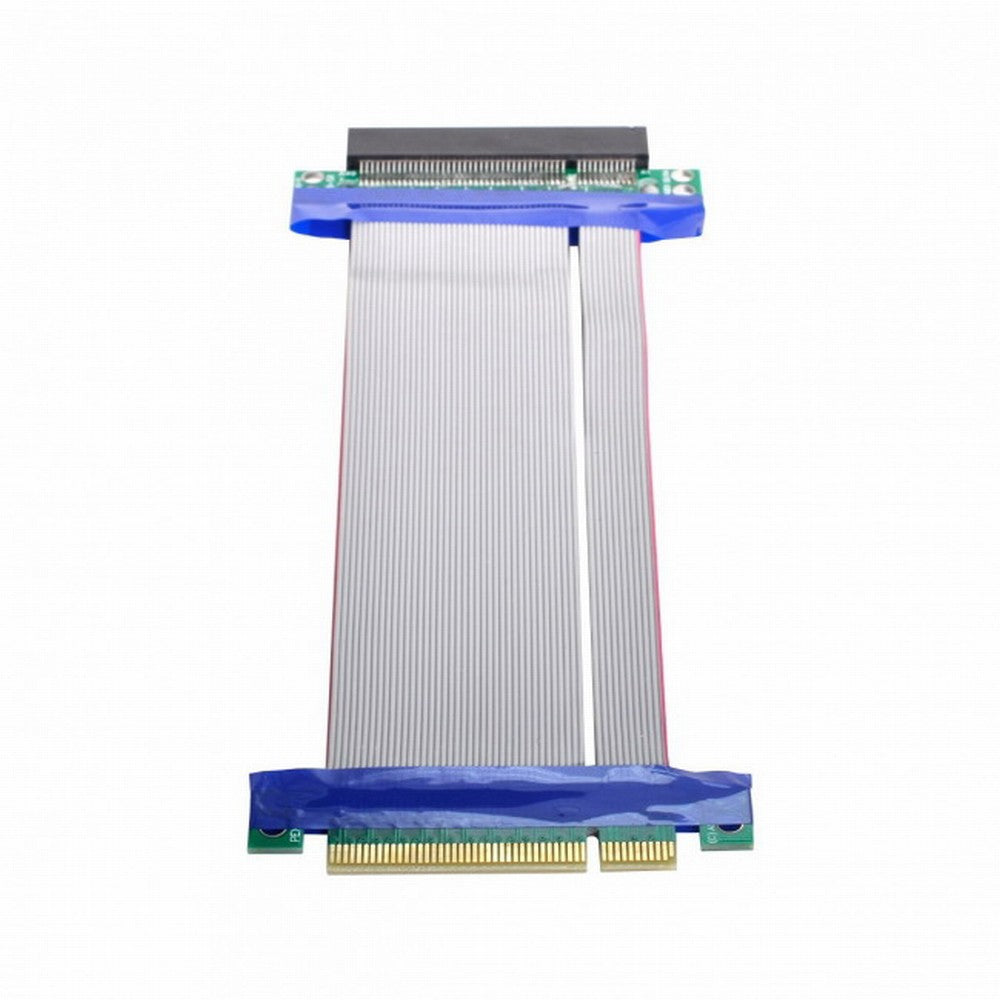 Chenyang PCI-E Express 8X to 8x Male to Female Slot Riser Extender Card Ribbon Flexible Cable 20cm EP-008