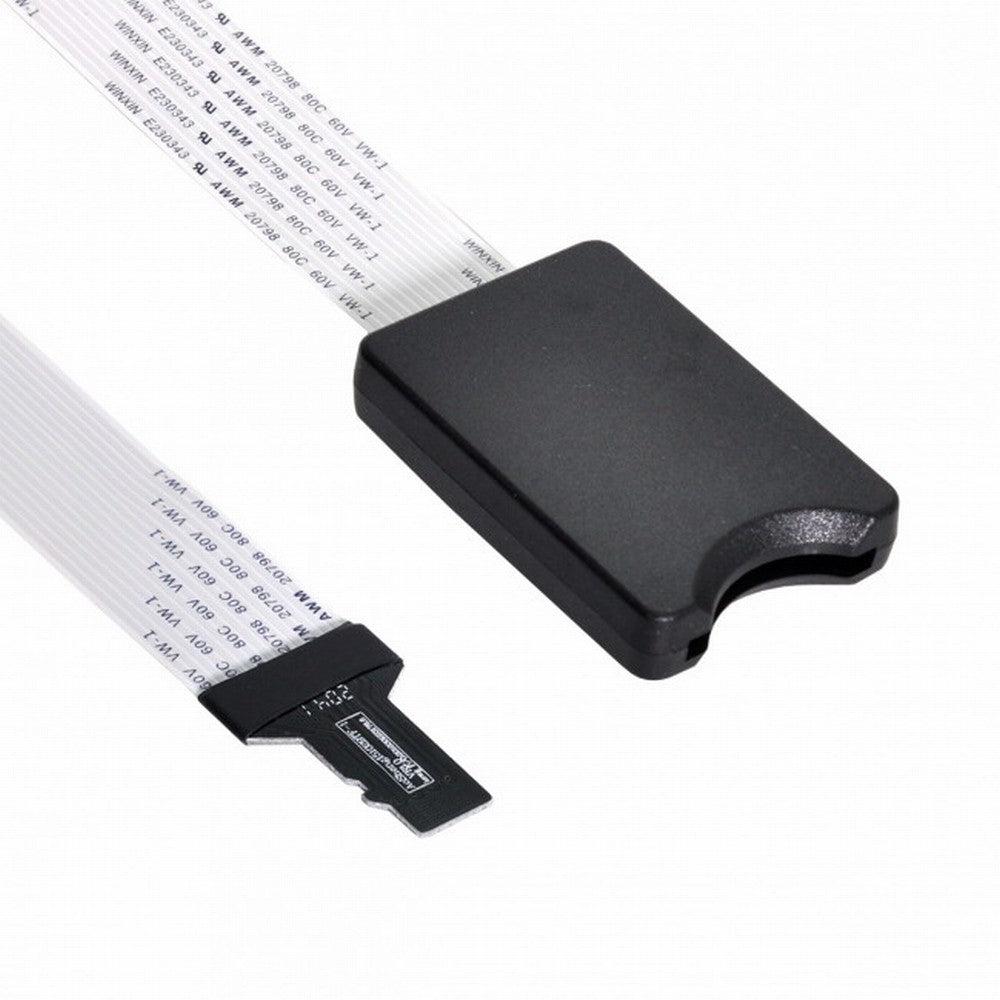 Chenyang Micro-SD TF Memory Card Kit Male to SD Female Extension Soft Flat FPC Cable Extender 25cm EP-009