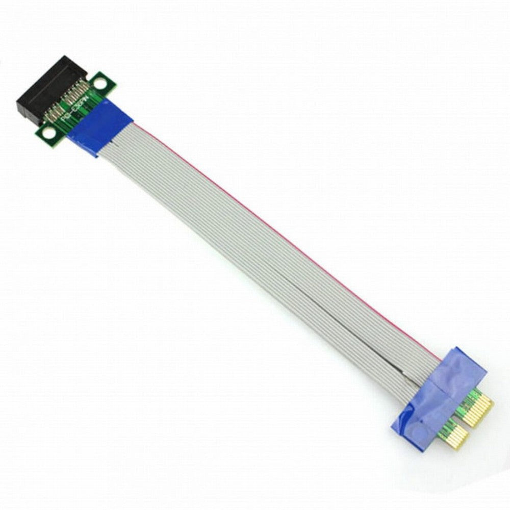 Chenyang PCI-E Express 1X Slot Riser Card Extender Extension Ribbon Flex Relocate Cable 20cm EP-051