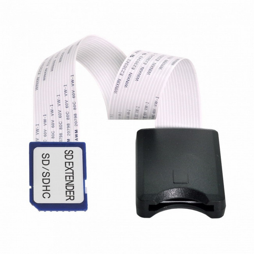 Chenyang Standard SD SDHC Memory Card Kit Male to SD Female Extension Soft Flat FPC Cable Extender 25cm EP-039