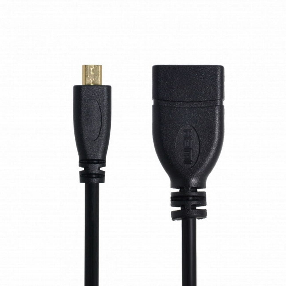 Chenyang Micro HDMI male to HDMI female Adapter short Cable 10cm for XOOM Droid X HD-058