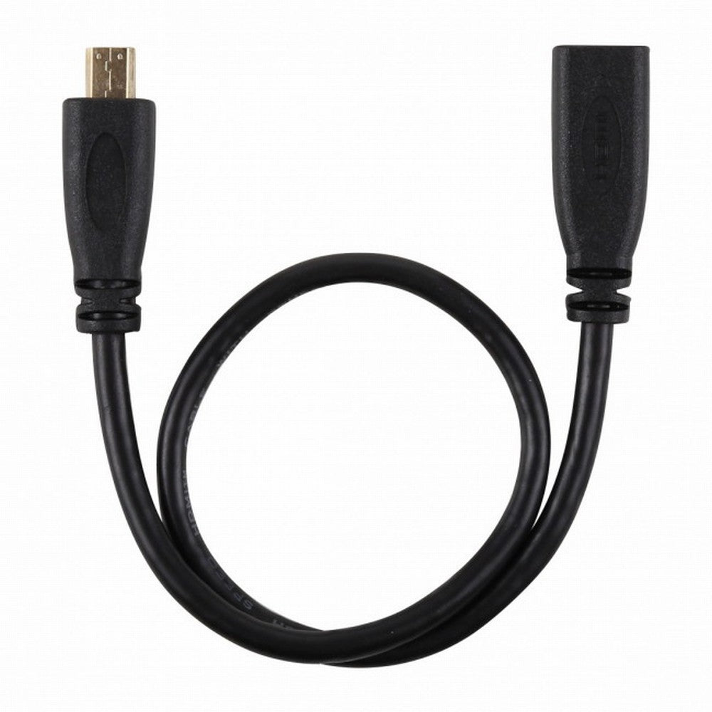 Chenyang HDMI 1.4 D Type Micro HDMI Male to Micro HDMI Female M/F Extension Cable 30cm HD-089