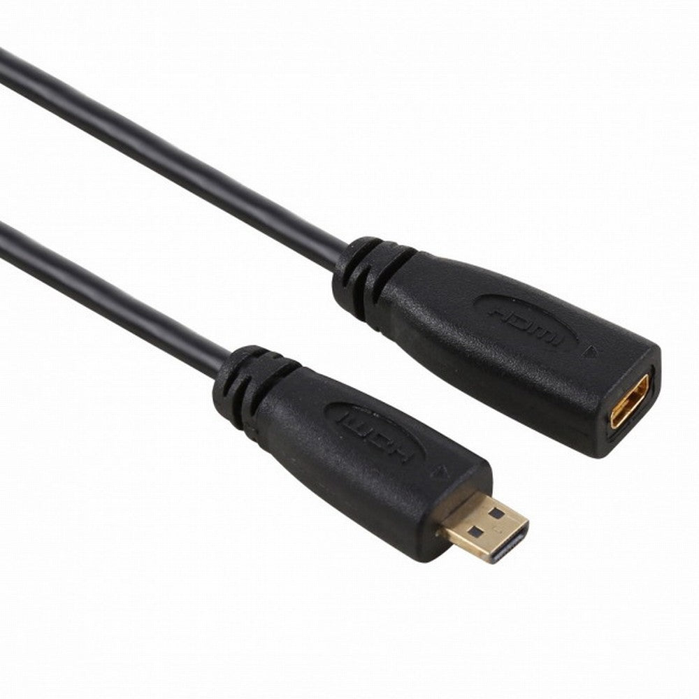 Chenyang HDMI 1.4 D Type Micro HDMI Male to Micro HDMI Female M/F Extension Cable 30cm HD-089