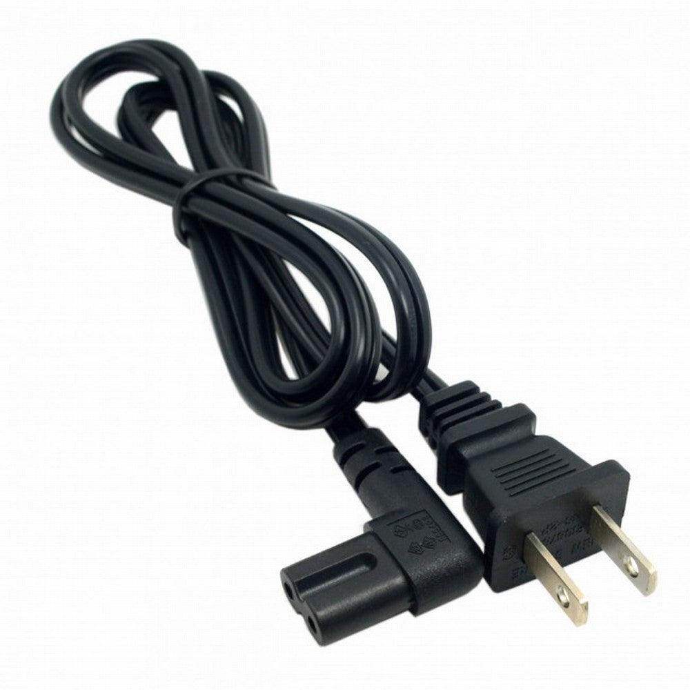 Chenyang USA 2pin Male to 90 Degree Right Angled IEC 320 C7 Power Supply Cord cable 1M PW-039