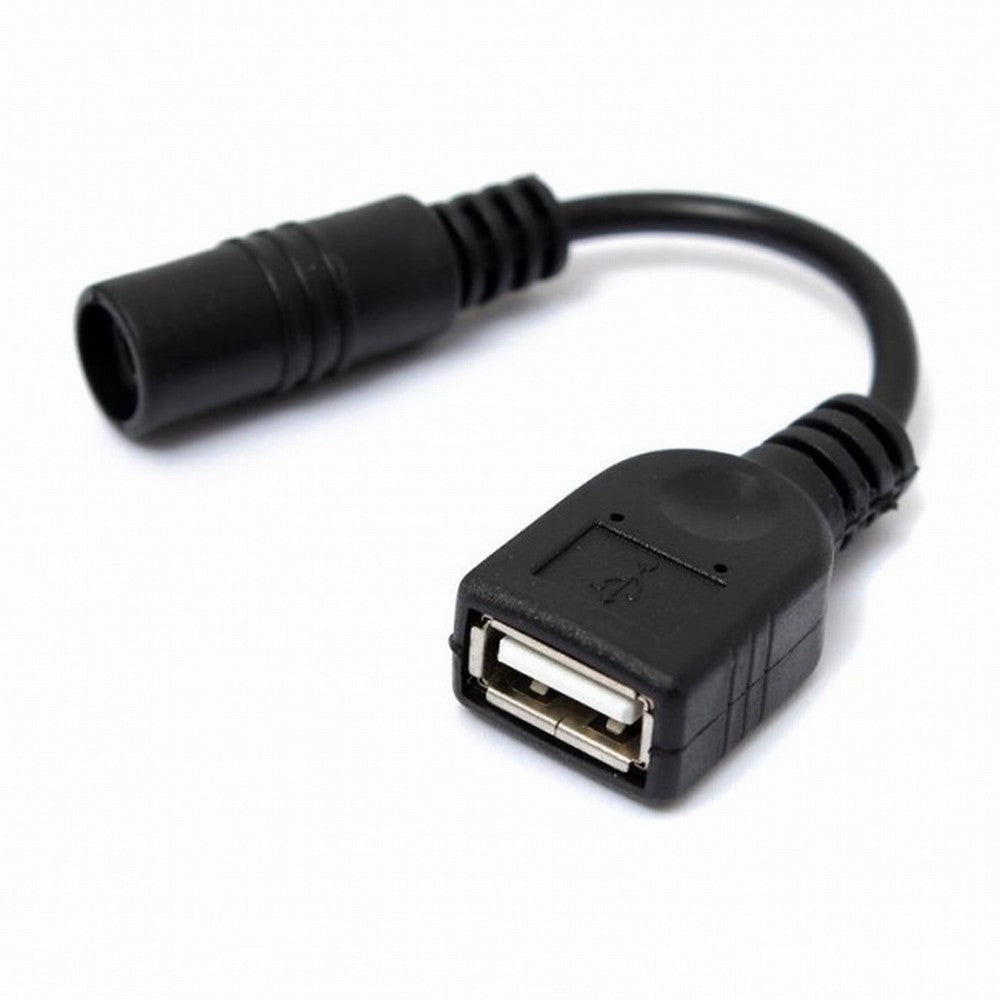 Chenyang 5V USB Female to DC Power Jack 5.5 2.1mm Charge Adpter Cable for Cell Phone Tablet PW-045