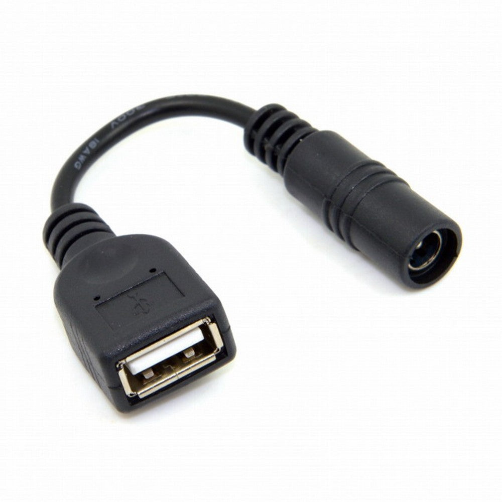 Chenyang 5V USB Female to DC Power Jack 5.5 2.1mm Charge Adpter Cable for Cell Phone Tablet PW-045