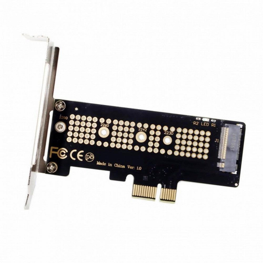 Chenyang Low Profile PCI-E 3.0 x1 Lane to M.2 NGFF M-Key SSD Nvme AHCI PCI Express Adapter Card SA-008