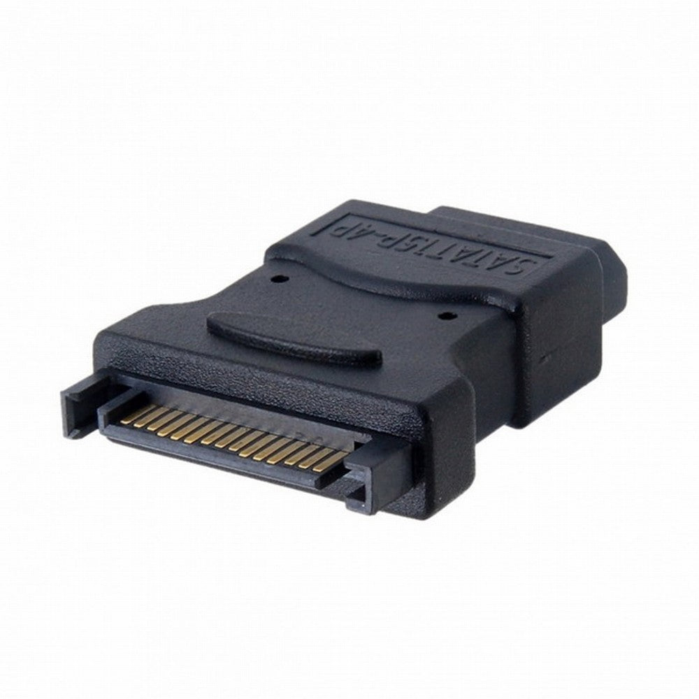 Chenyang 15Pin SATA Male Power Cable to Molex 4-pin IDE Hard Disk Drive Power Adapter SA-010