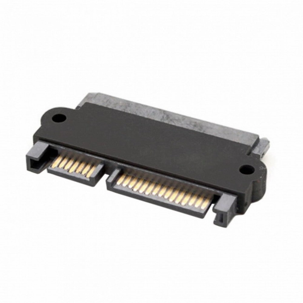 Chenyang 3.5" 2.5inch SATA 22Pin 7+15 Male to SATA 22P 7+15 Female extension convertor adapter with screw holes SA-029