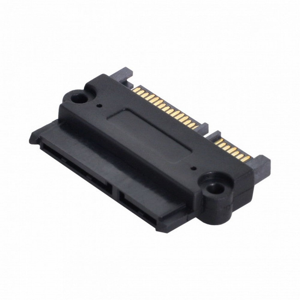 Chenyang 3.5" 2.5inch SATA 22Pin 7+15 Male to SATA 22P 7+15 Female extension convertor adapter with screw holes SA-029