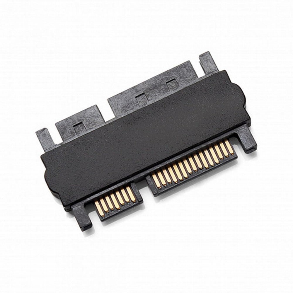 Chenyang 3.5" 2.5inch SATA 22Pin 7+15 Male to SATA 22P 7+15 Male extension convertor Straight adapter SA-069