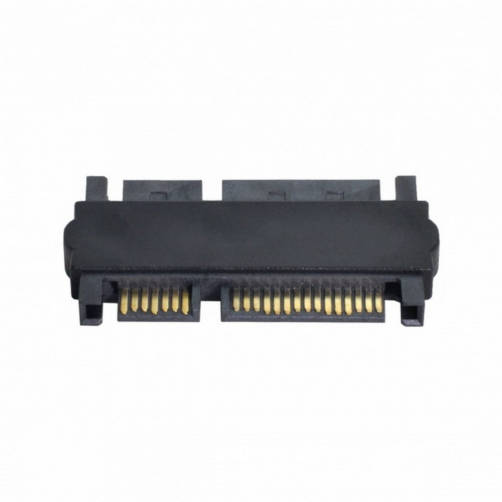 Chenyang 3.5" 2.5inch SATA 22Pin 7+15 Male to SATA 22P 7+15 Male extension convertor Straight adapter SA-069