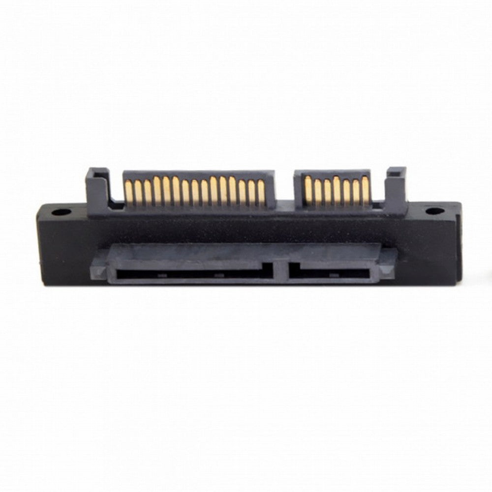 Chenyang 90 Degree Up Angled SATA 22Pin 7+15 Male to SATA 22Pin Female Extension Convertor Adapter SA-121-UP