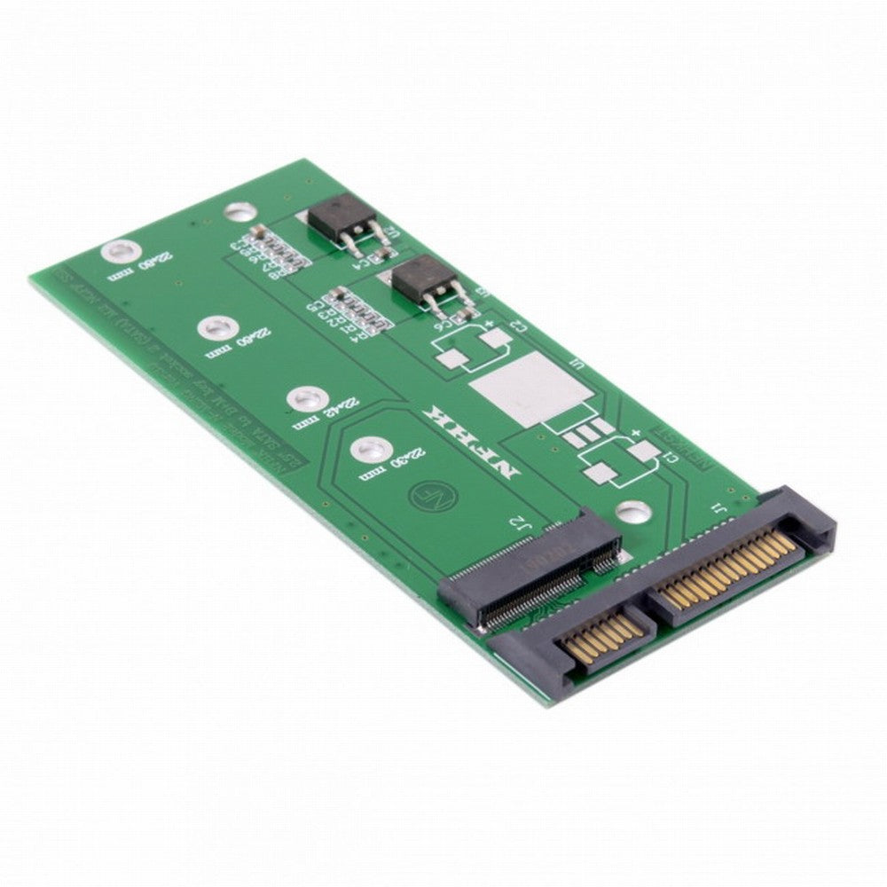 Chenyang M.2 NGFF B/M-key 2 Lane SSD to 7mm 2.5" SATA 22pin hard disk case PCBA for E431 E531 X240S Y410P Y510P SA-123