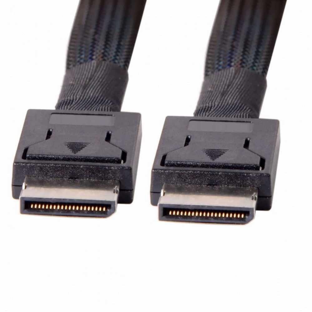 Chenyang OCuLink PCIe PCI-Express SFF-8611 4i to OCuLink SFF-8611 SSD Data Active Cable 50cm SF-014-BK