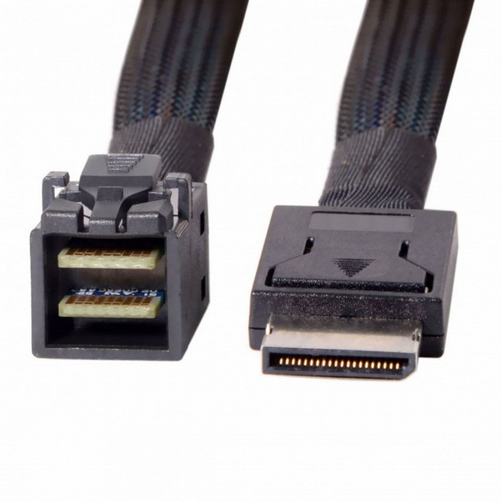 Chenyang OCuLink PCIe PCI-Express SFF-8611 4i to SFF-8643 SSD Data Active Cable 50cm SF-020