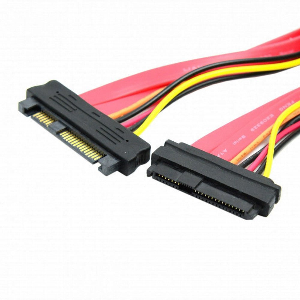 Chenyang SAS Hard Disk drive SFF-8482 SAS Cable 29Pin Male to Female Extension Cable 0.5m SF-062