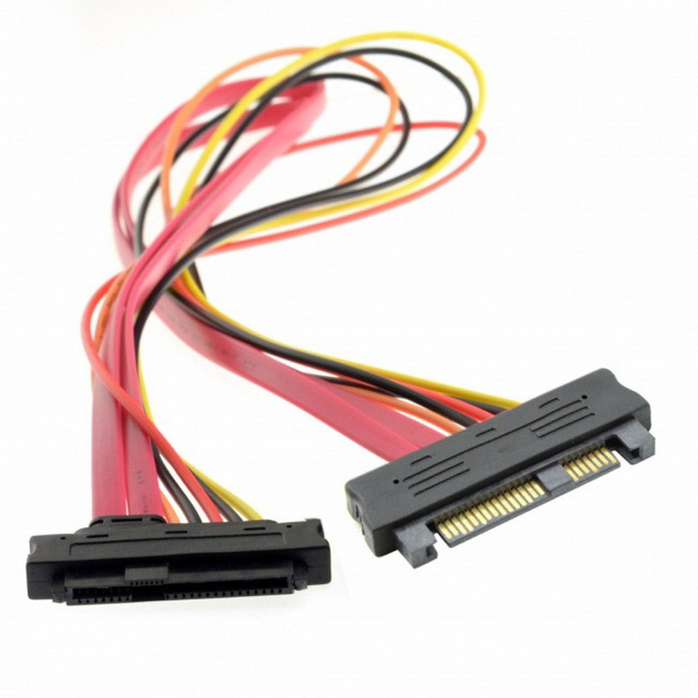 Chenyang SAS Hard Disk drive SFF-8482 SAS Cable 29Pin Male to Female Extension Cable 0.5m SF-062