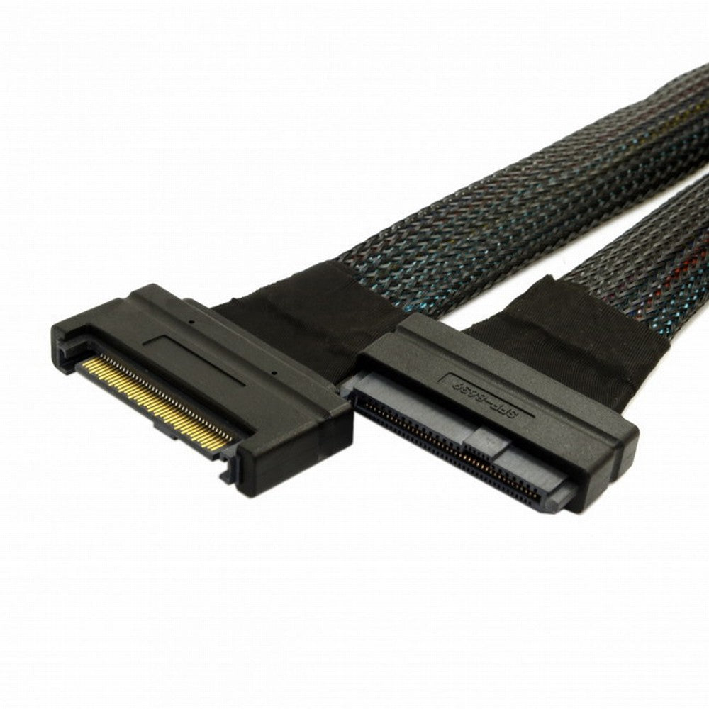 Chenyang U.2 U2 SFF-8639 NVME PCIe SSD Cable Male to Female Extension 50cm 68pin SF-105