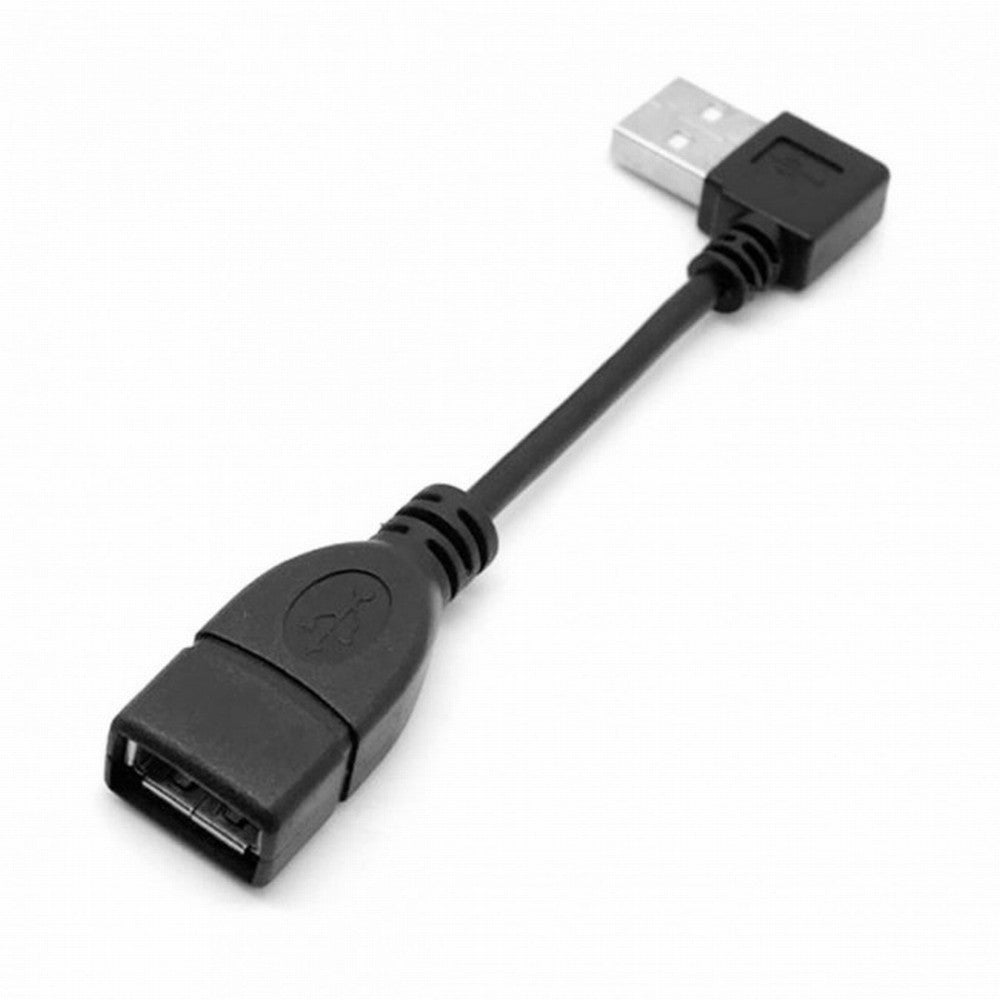 Chenyang 480Mbps USB 2.0 Right Angled 90 Degree A type Male to Female Extension Cable CC-U2-002-RI